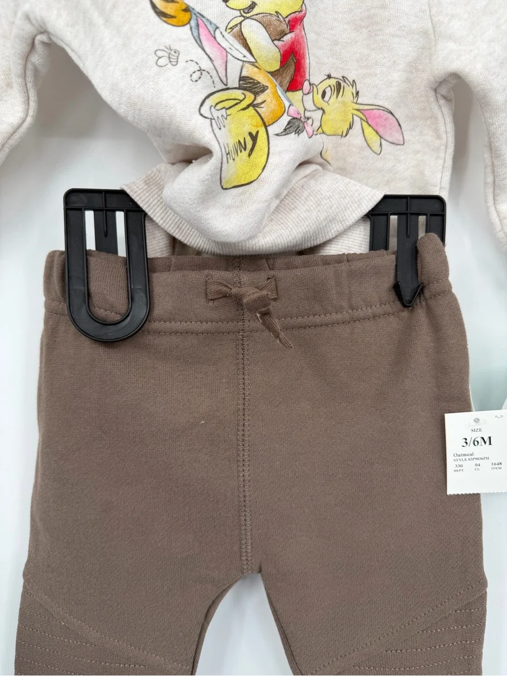 NWT Disney Baby Winnie the Pooh & Friends Sweatshirt and Jogger Pants Outfit Set - Picture 6 of 8